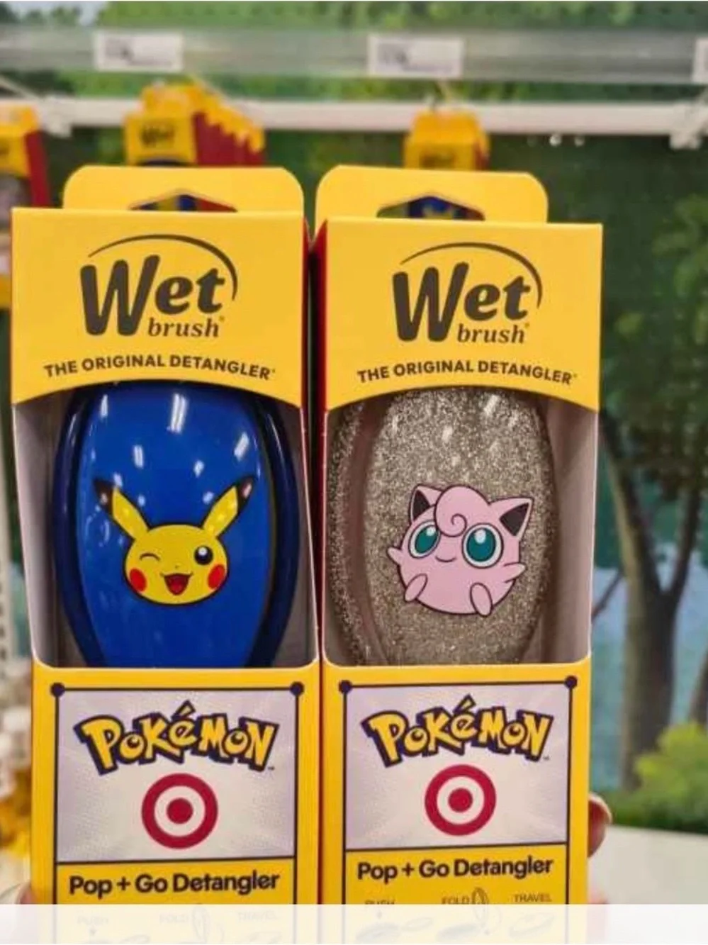 Pokeman Pikachu wet brush